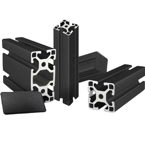 Barres <span class=keywords><strong>en</strong></span> aluminium de fente de l'établi <span class=keywords><strong>T</strong></span> de profil d'extrusion <span class=keywords><strong>en</strong></span> aluminium anodisé noir de la fente 2550 <span class=keywords><strong>T</strong></span> avec le service de traitement de recourbement - Product Image 6