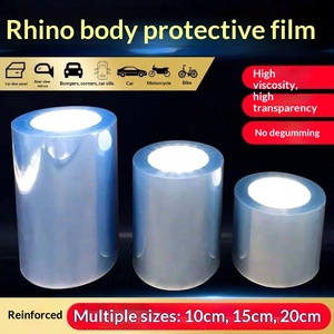 Película Protetora Universal para Portas de Carro, Adesivo Transparente Anti-Risco e Anti-Sujeira para Pintura Elétrica Rhino Skin, Porta-Malas Dianteiro e Teto - Product Image 4