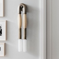 Lampe murale moderne minimaliste en crin de cheval, fabriquée en Chine, lampe murale pour couloir d'hôtel, balcon, lampe suspendue créative pour restaurant