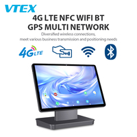 Tablette 4G LTE 11 pouces T615 8 cœurs 6 Go 128 Go avec scanner infrarouge 1D 2D, NFC, terminal de point de vente commercial pour restaurant avec imprimante