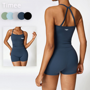 <span class=keywords><strong>Ropa</strong></span> Deportiva de secado rápido <span class=keywords><strong>Fitness</strong></span> Top para usar Running Strappy Sports Bra Soft Support Compresión Yoga <span class=keywords><strong>Sexy</strong></span> Sports Bra - Product Image 1