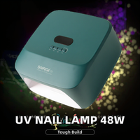 Lampe à ongles électrique UV/LED Sunshine avec 33 LED, séchage rapide, construction en plastique, charge USB