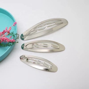 Pinces à cheveux en acier inoxydable 304, accessoires de coiffure, double pince à bec, goutte d'eau, épingles à cheveux, 1 pièce - Product Image 6