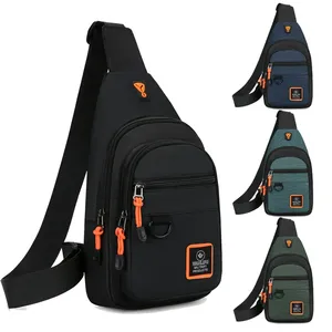 Sac à bandoulière pour homme, idéal pour les loisirs, la randonnée, le vélo, sac de sport imperméable, sac de voyage, sac de poitrine pour homme, sac à bandoulière - Product Image 1