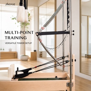 Jingyue Precio de Fábrica <span class=keywords><strong>Venta</strong></span> Caliente Máquina de Pilates Reformer Dinámica de Madera de Arce con Correa de Transmisión, Set Completo de 5 Unidades - Product Image 6