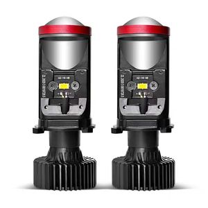 Fari <span class=keywords><strong>LED</strong></span> auto con lenti, alta potenza H4 integrato faro Y8 Super luminoso nuovo - Product Image 4