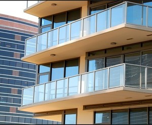 Supports de main courantes extérieurs, <span class=keywords><strong>rampes</strong></span> et balustrades pour terrasse, véranda, balustrade en verre, <span class=keywords><strong>aluminium</strong></span> - Product Image 1