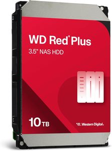 ฮาร์ดไดรฟ์ภายในสำหรับ NAS Red Plus ขนาด 10TB ความเร็ว 7200 RPM 6 GB/s CMR 512 MB 3.5 นิ้ว รุ่น WD100EFGX ใหม่ - Product Image 3