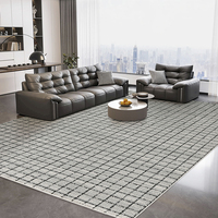 Tapis géométriques modernes en polyester pour salon et maison – Vente en gros