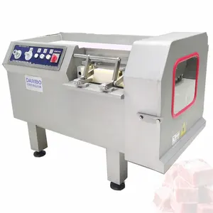 Vente chaude commerciale dés de boeuf frais coupe-fromage cubique poulet dés Dicer Machine viande congelée Cube coupe Machine