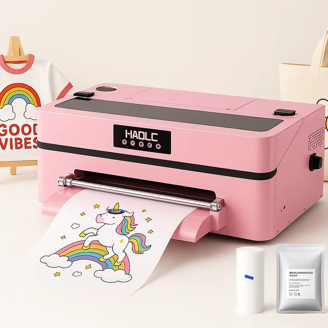 Factory Direct Supply Haolic D-8 A3 Dtf Printer Kit | XP600 Dtf Printer with Oven & PET Film Full Professional Package