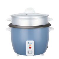 Olla Arrocera Eléctrica Multifuncional Mini al por Mayor, Taza Medidora, Olla Interior Antiadherente de Acero Inoxidable, Utensilios de Cocina Portátiles para el Hogar