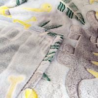 Ensemble de couvertures douillettes qui brillent dans le noir pour l'hiver, nouvelle couverture en peluche pour lit, canapé design, couvertures avec logo