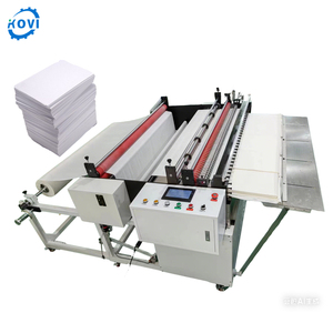 Machine de découpe de papier non tissé avec contrôleur PLC, machine à découper le papier en rouleau en feuilles - Product Image 1