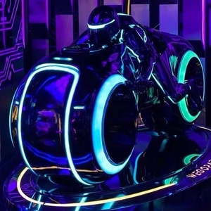 Ktv Bar Livehouse Tavern Restaurant Grande Décoration Lumineuse De Sculpture De Moto Décoration De Course Dynamique avec Lumière - Product Image 3