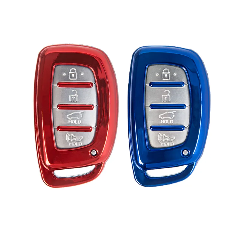 Cover protettiva per chiave auto in TPU con protezione completa impermeabile dal Design personalizzato per chiave auto a 4 pulsanti