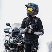 Rodilleras y coderas de protección y seguridad para motociclismo de carreras Gray Motorcycles