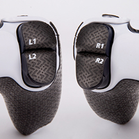 Bandes antidérapantes pour manette, autocollants antidérapants pour poignée, boutons et gâchettes PS5 (noir), antidérapants et absorbants la transpiration