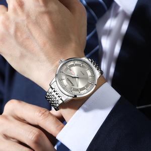 Men's Quartz Watch, Skeletonized, Waterproof, Luminous, Double <b>Calendar</b> - Product Image 5
