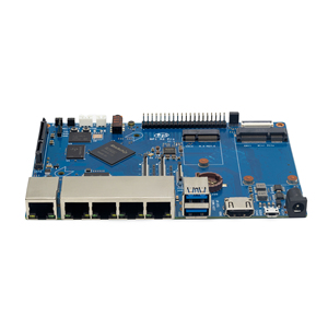 Chuối <span class=keywords><strong>Pi</strong></span> Bpi-r2 <span class=keywords><strong>Pro</strong></span> Và Kim Loại Trường Hợp Cung Cấp Điện Quad-Core Cánh Tay Cortex-a55 CPU 2G Lpddr4 Sdram Opensource Router Demo Hội Đồng Quản Trị - Product Image 5