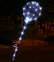 Ballon BoBo Rond Lumineux à LED de 12 Pouces, Ventes Flash Portables