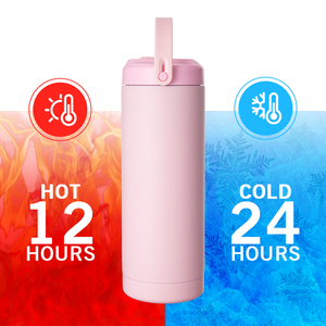 Botella de agua para bicicleta deportiva-18/36/64oz sin BPA 18/8 Acero inoxidable doble pared aislado al vacío caliente y frío 24H termo deportivo - Product Image 5