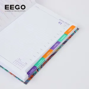 2025-2026 A5 máy tính xách tay lịch Cảm hứng PU da hàng ngày kế hoạch biểu tượng tùy chỉnh đầy màu sắc chương trình nghị sự bìa cứng giấy giá rẻ nhật ký - Product Image 5