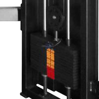Équipement de gymnastique Commercial Fitness Cable Crossover Machine Cable Fly Machine