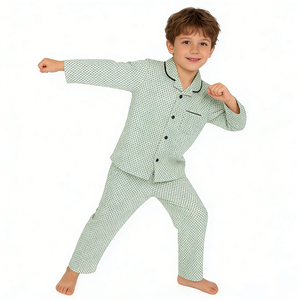 Pyjamas Enfants Personnalisés de Haute Qualité Sous-vêtements Vêtements pour Enfants Tenues d'Intérieur Robes de Nuit pour Filles et Garçons - Product Image 2