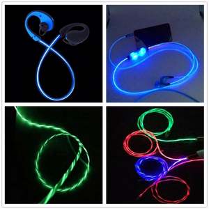 Cable de Auriculares Elanby de 2.0mm con Iluminación LED de Fibra Óptica Transparente, Mini, con Brillo Lateral, IP44, 3500K, Blanco Cálido, 1500m, 2.5kg - Product Image 4