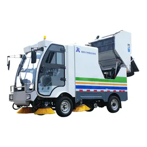 Ride On Big Power Sweeper Machine Street Road spazzatrice automatica per Dumping