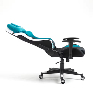 Silla Gamer de Alta Calidad, Lujosa, Azul, Negra y Blanca, Silla de Escritorio para Juegos de PC, Sillas Gamer <span class=keywords><strong>Cougar</strong></span> con Reposapiés y Masaje - Product Image 6