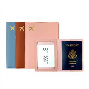 Tarjetero de Viaje de Lujo con Logotipo Personalizado, de Alta Calidad, con Bloqueo RFID, para Tarjetas y Pasaportes - Product Image 1