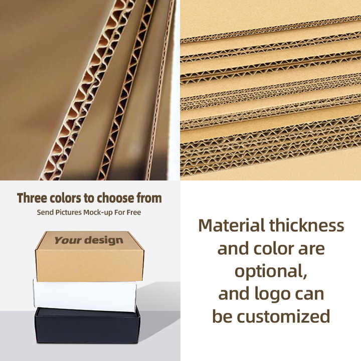Custom Logo Personalised ECO Friendly Brown Kraft Paper