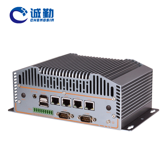 OEM 12th Gen Fanless Mini PC 4 *2.5G LAN 6*Com N150 N100 N305 N300 1*DDR5 16GB X86 Industrial Firewall Embedded Computer Case