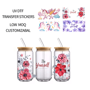 Pegatinas de Transferencia de Serigrafía PET Personalizadas, Impermeables, con Diseño de <span class=keywords><strong>Bluey</strong></span> y Protección UV, para Envolturas de Vasos, para Vasos de 16oz/20oz/24oz/40oz, Tazas y Botellas de Vidrio - Product Image 2