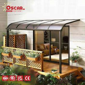 <span class=keywords><strong>Toldo</strong></span> Cerrado Impermeable para Ventana, Estilo Fijo, Aislamiento Térmico para Villa, Uso Magnético en Patio, <span class=keywords><strong>Terraza</strong></span>, Jardín - Product Image 1