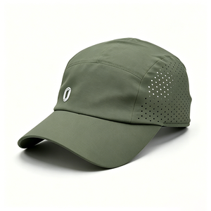 Gorra Deportiva Transpirable con Corte Láser, de Secado Rápido, 5 Paneles, Ligera y Ajustable para Senderismo y Jogging - Product Image 3