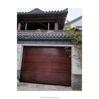 Puertas de Garaje Aisladas Antirrobo de Aleación de Aluminio, Automáticas, con Control Remoto Eléctrico, Seccionales, Modernas, para Hogar, Almacén, Exterior