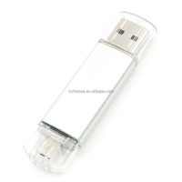 Clé USB OTG 2-en-1 GJUS15 Type-C, Clé de Mémoire OTG USB Flash Drive 128 Go