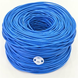 Cable de Red CAT6 Directo de Fábrica, Cable de Red Gigabit de Cobre Revestido de Aluminio, Par Trenzado CAT6 UTP CCA 23AWG - Product Image 1