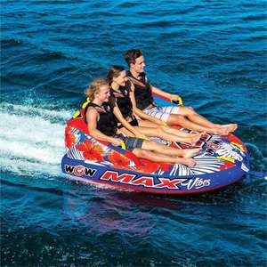 Jouets flottants tractables pour sports nautiques, tube gonflable de remorquage, bateau-tube, tube aquatique tractable, tube aquatique gonflable à rouler - Product Image 4