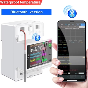 BSSY)ATORCH AT4PTW AC220V 100A Contrôleur de température avec minuterie pour chauffage et refroidissement, thermostat WiFi Tuya sur rail DIN pour incubateur - Product Image 5