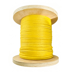 Cuerda Marina Sintética Trenzada de Alta Resistencia de <span class=keywords><strong>3</strong></span>/8 pulgadas (6 mm), 12 Hilos, UHMWPE, Marca NC - Product Image 1