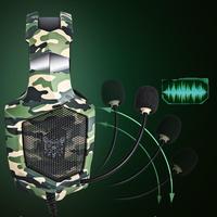 Audífonos para Juegos ONIKUMA K8 con Cable, Estéreo, Micrófono y Luces LED, Audífonos Profesionales para Jugadores de Esports de Alibaba