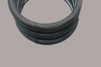 Housse de volant intérieure pour pièces automobiles, antidérapante, respirante, en cuir véritable, universelle, compatible avec Hiace, marque BLA, protection