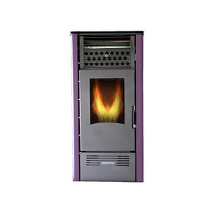 Sıcak satış 2024 yeni Model veranda dökme demir ahşap pelet soba 14kw şömine kapalı - Product Image 1