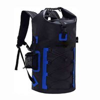 Sac à dos imperméable personnalisé avec logo de marque, pour le voyage, le sport, facile à utiliser, portable, à enroulement, 20-36L, sac fourre-tout imperméable