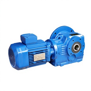 Moteur à engrenages hélicoïdaux à angle droit KA187 |   Couple élevé pour l'entraînement de déplacement des ponts roulants - Product Image 1