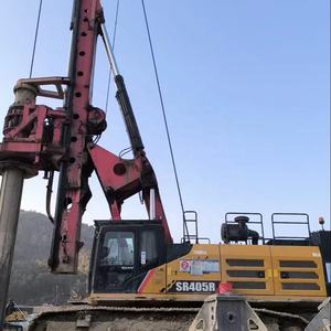 เครื่องเจาะโรตารี่ SR405HK รุ่น2021ใช้405kN เครื่องตอกเสาเข็มขนาดใหญ่พร้อมส่วนประกอบมอเตอร์แกนลดราคา - Product Image 1